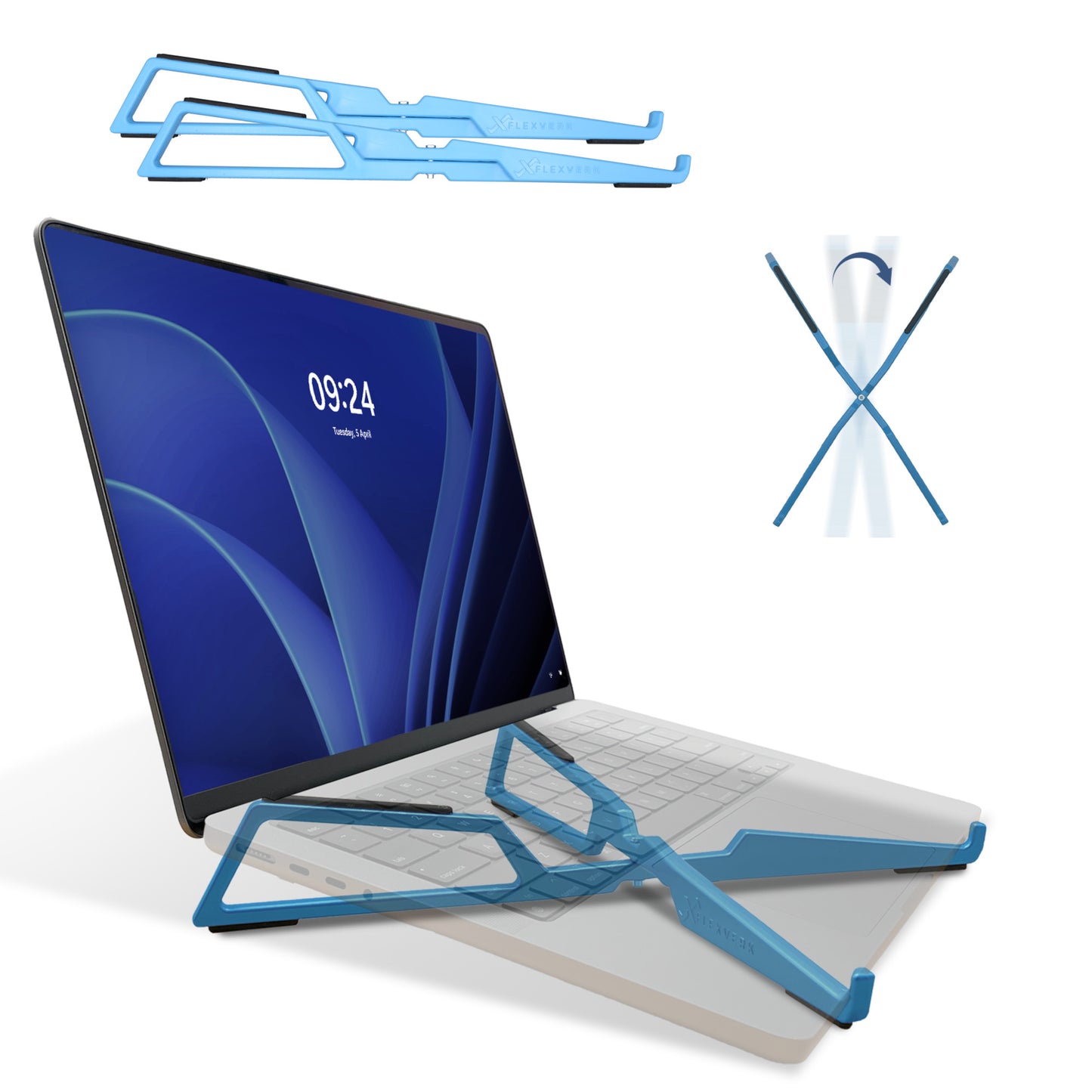 FlexVerk Laptop Stand | 2 Pack