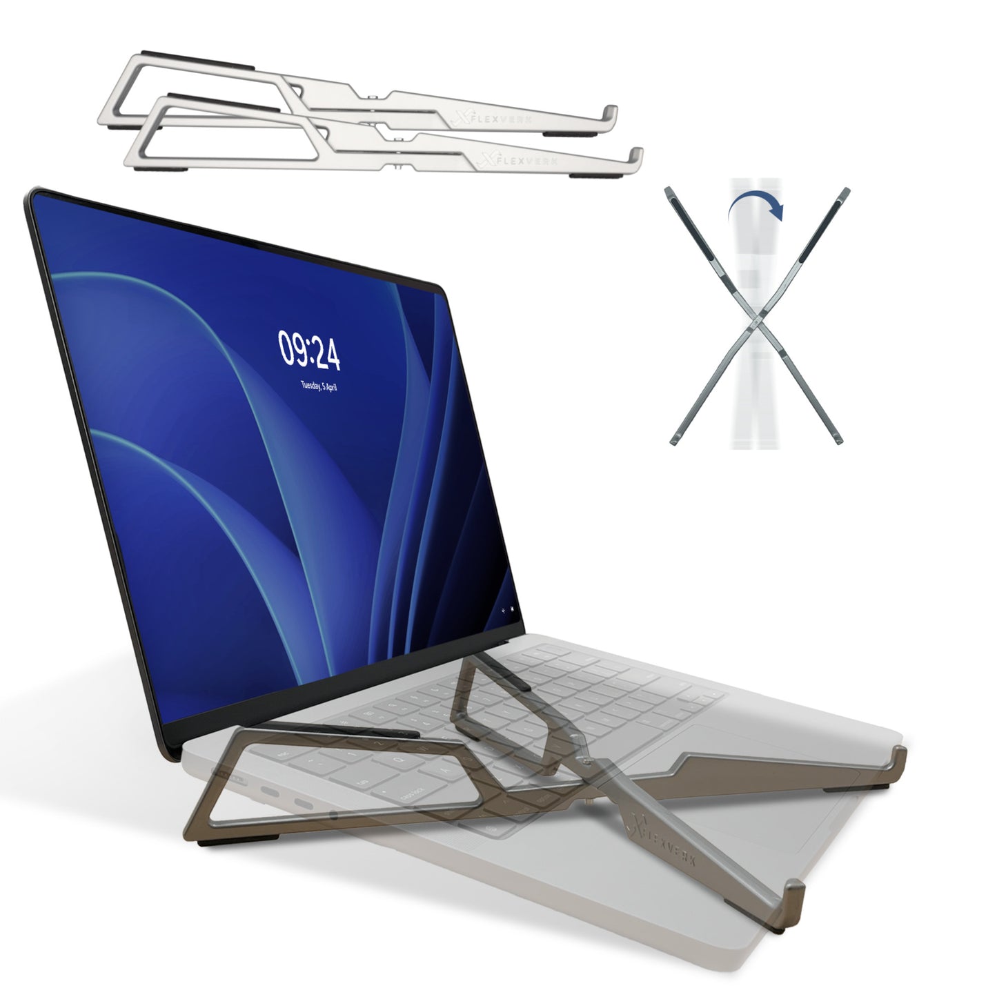 FlexVerk Laptop Stand | 2 Pack