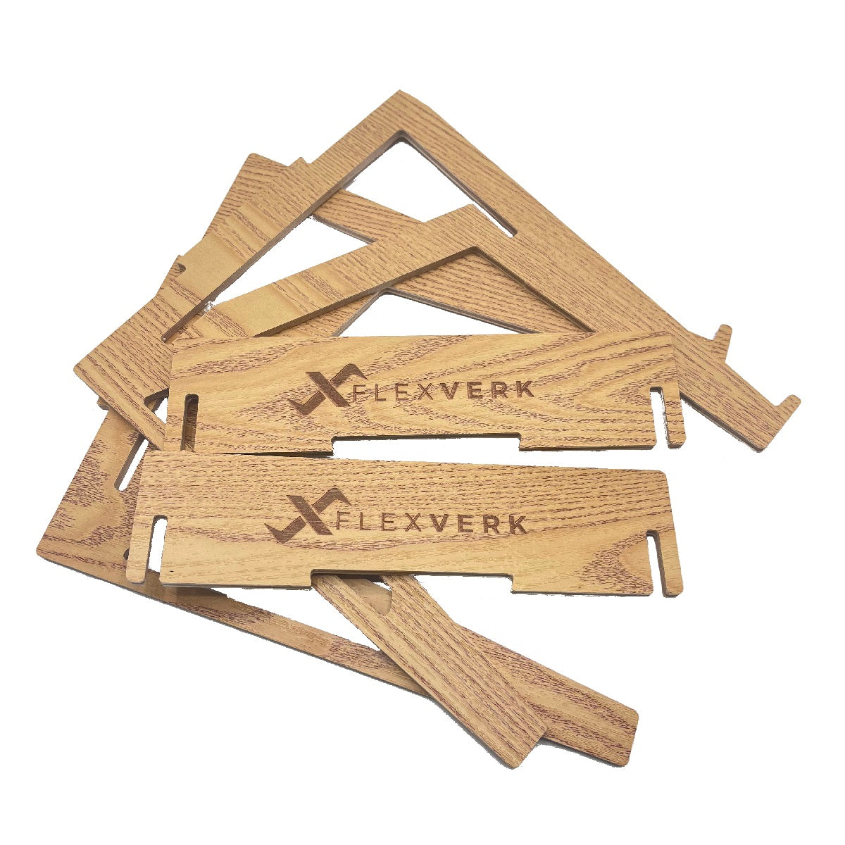 FlexVerk Natural Wood Laptop Riser