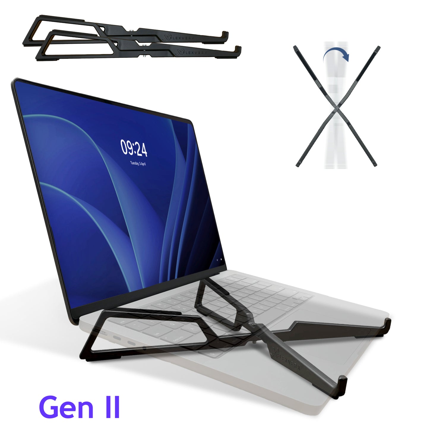 FlexVerk Laptop Stand | Gen II