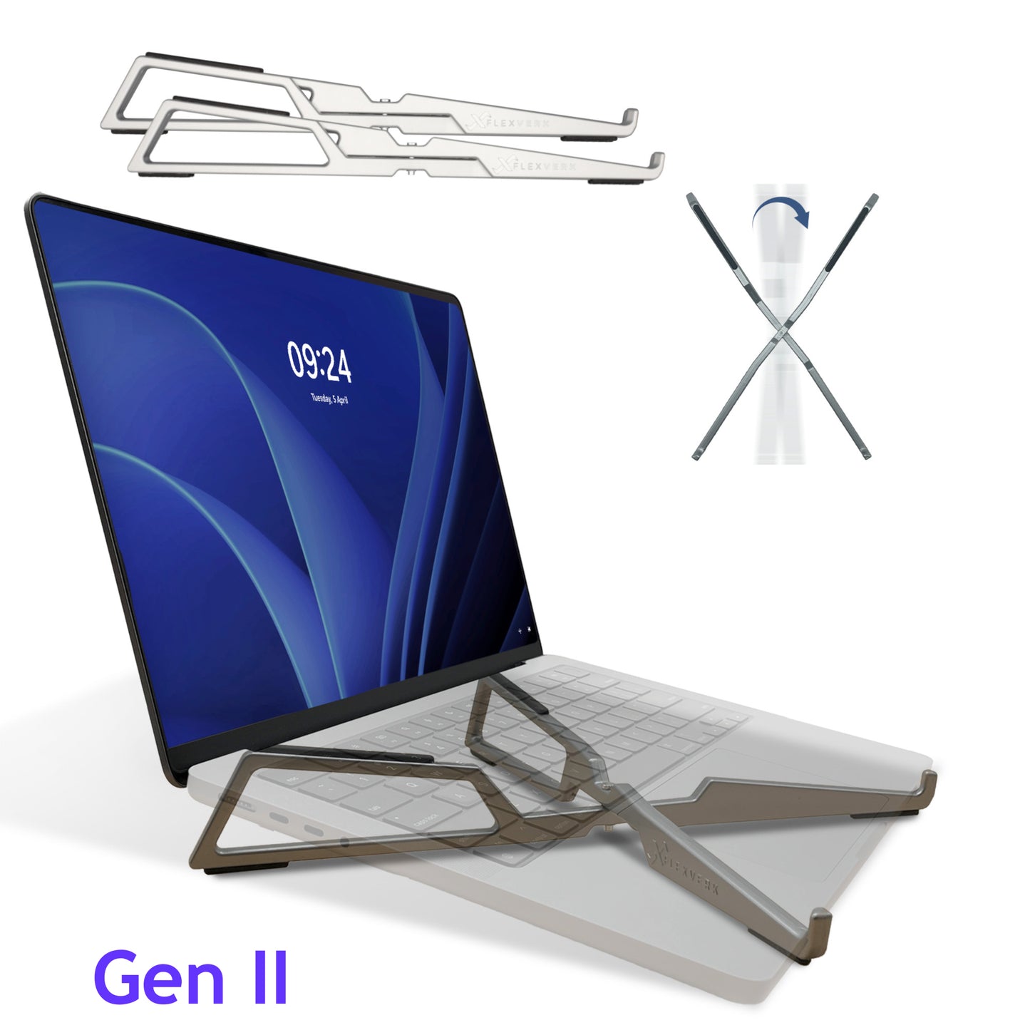 FlexVerk Laptop Stand | Gen II
