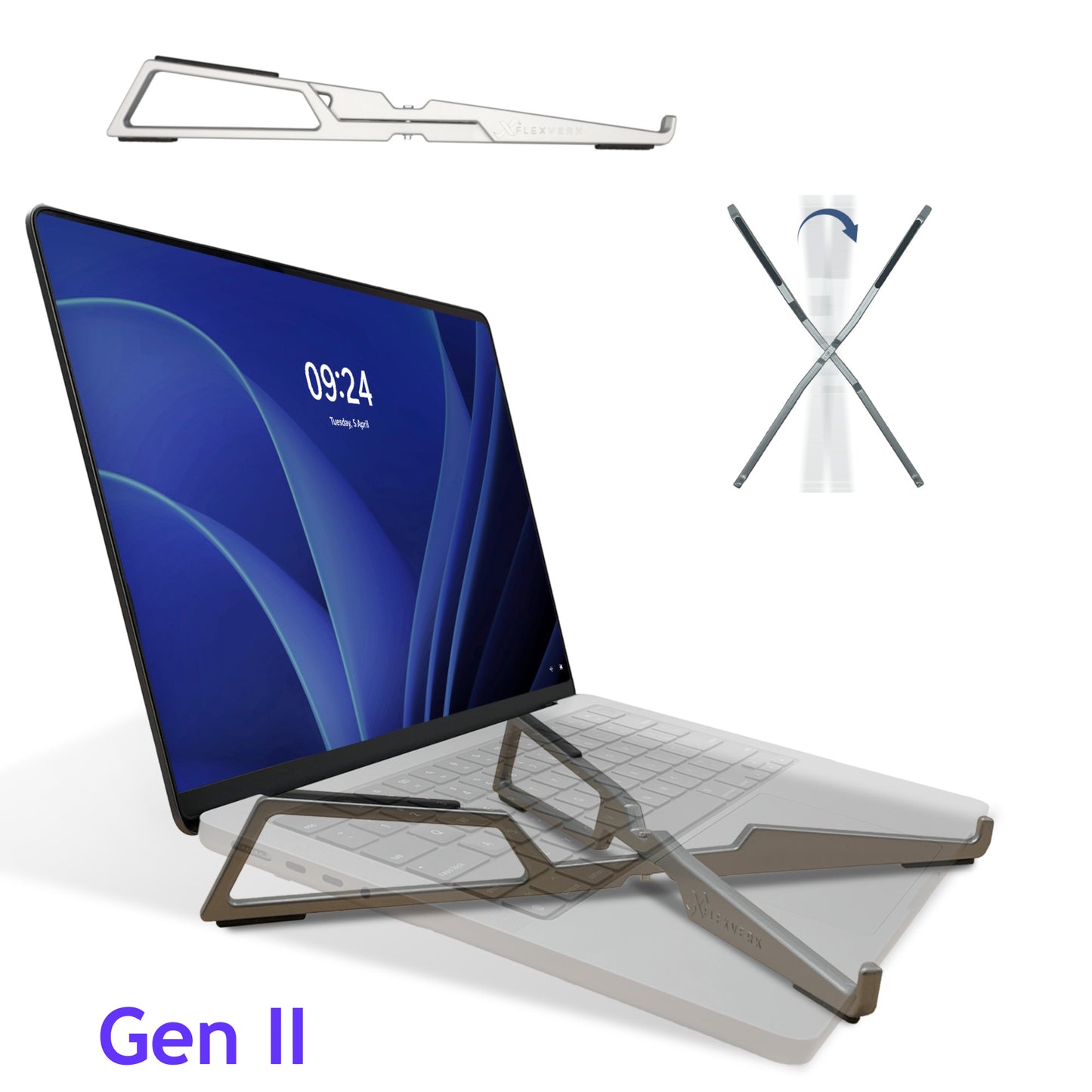 FlexVerk Laptop Stand | Gen II